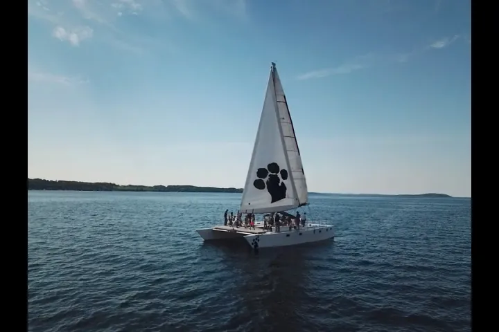 a large ship in a body of water
